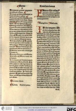 Dominica ultima.