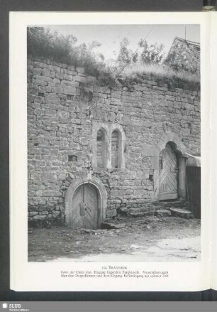 Brauneck, Reste der Burgkapelle
