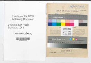 Entnazifizierung Georg Laumann , geb. 08.05.1904 (Brauereiangestellter)