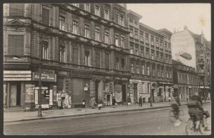 Ansichtskarte Schlesische Straße, Ecke Cuvrystraße