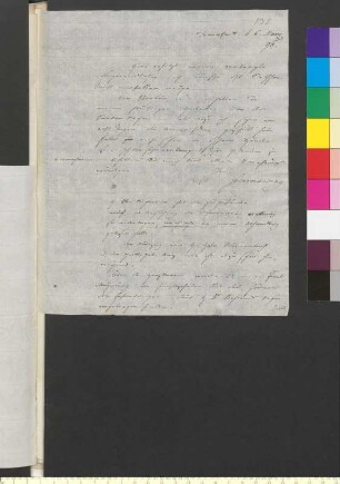 Brief von Soemmerring, Samuel Thomas an Goethe, Johann Wolfgang von