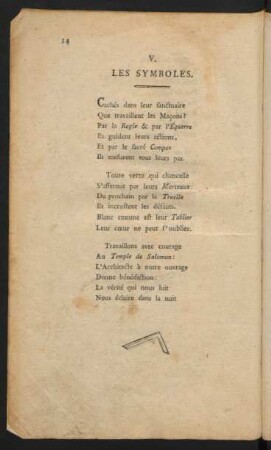 V. Les Symboles