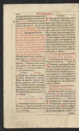 Benedictio Agni Paschalis.