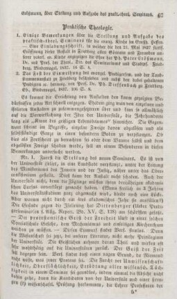 67-70 Praktische Theologie