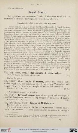 Grandi bronzi (No. 751 - 1155)