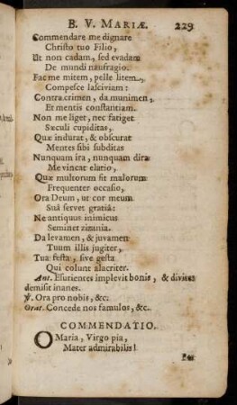 229-230, Commendatio; ...