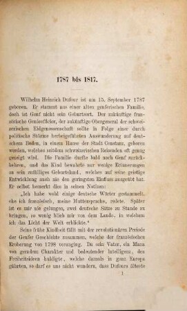 Der Sonderbunds-Krieg und die Ereignisse von 1856 : eingeleitet durch eine biographische Skizze