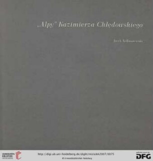 “Alpy” Kazimierza Chłędowskiego