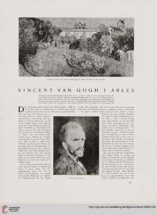 Vincent Van Gogh i Arles