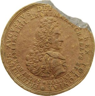Kurfürst Friedrich August I. - Wahl und Krönung zum König August II. von Polen