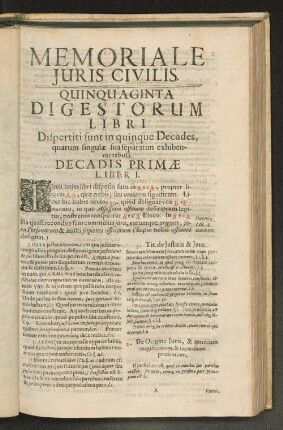 Memoriale Juris Civilis.
