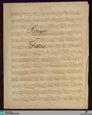 Adagio - Don Mus.Ms. 1603 : vl, orch; E