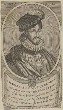 Bildnis des Charles IX., König von Frankreich