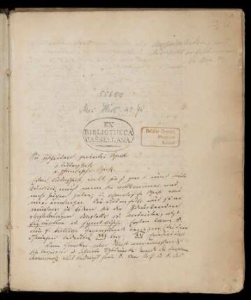 Unterscheidung von zweierlei Schrift