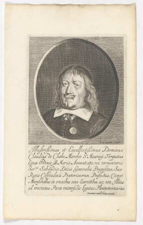 Bildnis des Claudius de Chabo