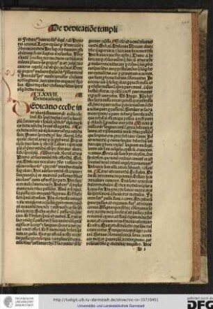 CLXXVII. De dedicatione templi.