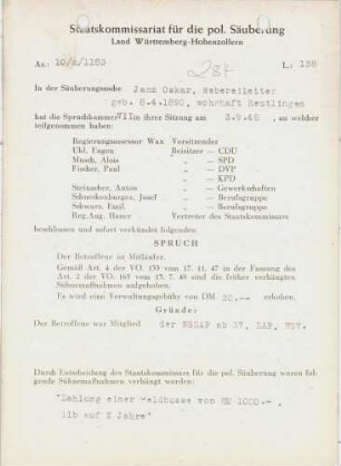 Janz, Oskar
