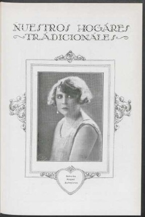 Nuestros hogares tradicionales - Señorita Raquel Ballesteros