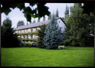 Bad Krozingen: Park Sanatorium, Dr. Bader, Gesamtansicht, vom Park