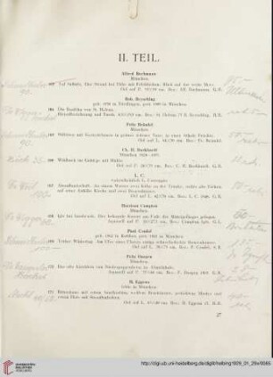 II. Teil (Nr. 163-208)