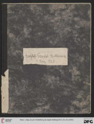 Juwelen, Silber- und Kunstgegenstände : Nachlass Rittmeister Trendel, München und anderer Besitz; Auktion 1. und 2. März 1923 in der Galerie Helbing