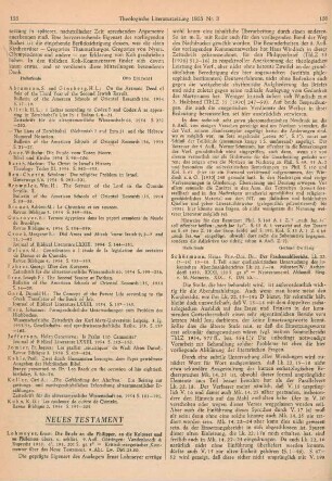 155-156 [Rezension] Lohmeyer, Ernst, Die Briefe an die Kolosser und an Philemon