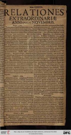 Relationes ordinariae