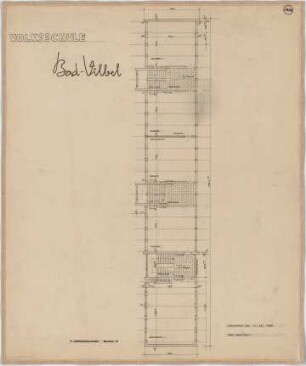 Grund, Peter; Bad Vilbel; Ernst Reuter Schule - Block E (Grundriss 2.OG)