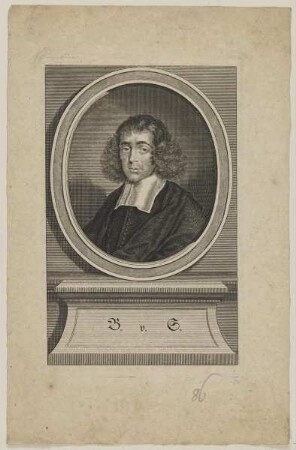 Bildnis des Benedict von Spinoza