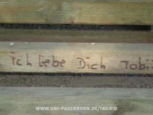 ich liebe Dich Tobi