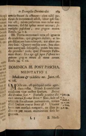 169-178, Dominica III. Post Pascha; ...