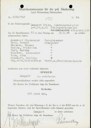 Lampart, Fritz