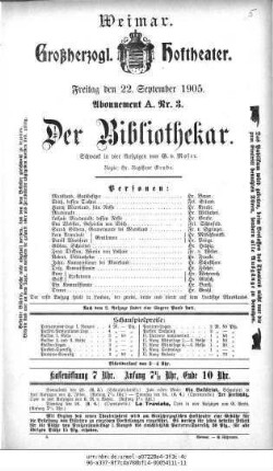 Der Bibliothekar
