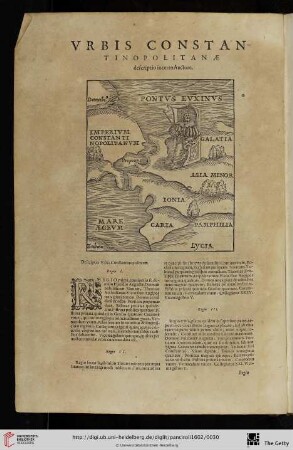 Urbis Constantinopolitanae descriptio incerto Auctore