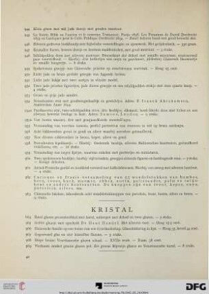 Kristal (Nr. 964-969)