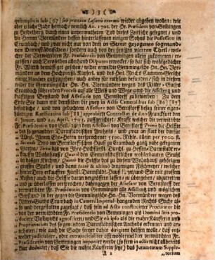 Wahrhaffte Ex ipsis Actis Cameralibus gezogene Facti Species, Rechtliche Deduction und Beweiß, Die Von des Kayserl. und Heil. Reichs Cammer-Gerichts-Assessore Hn. Joachim Andreas von Bernstorff ... Anno 1703. den 6. Januar. und 24. Apr. In Franckfurt am Mayn errichtete ohnzuläßige und in denen Rechten Höchst-verbottene Contractus betreffend : Mit Beylagen sub Lit. A. B. C. & D.