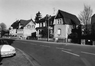Gesamtanlage östliche Gartenstraße; Bensheim, Gartenstraße