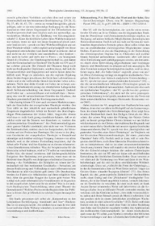 1064-1065 [Rezension] Schoonenberg, Piet, Der Geist, das Wort und der Sohn