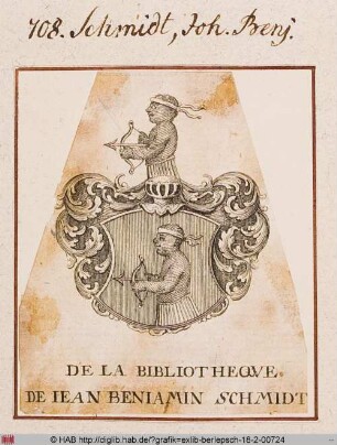Wappen des Joh. Benjamin Schmidt