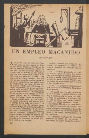 Un empleo macanudo