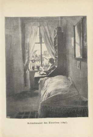 Schlafzimmer des Künstlers (1847)