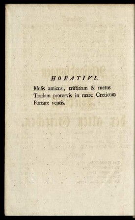 Horatius.