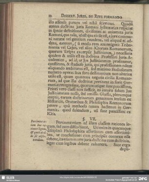 §. VII. Pertinent etiam huc rationes legum & quid de illis sit observandum