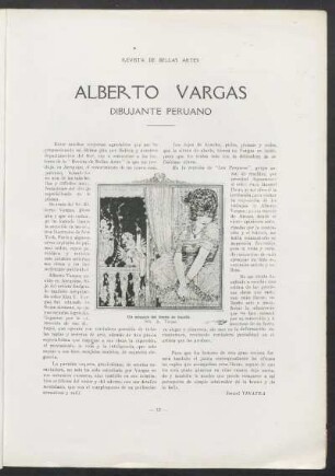 Alberto Vargas : Dibujante peruano