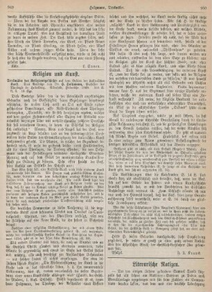 950-951 Literarische Notizen