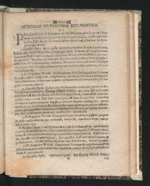 Articulus XV. De Ritibus Ecclesiasticis.