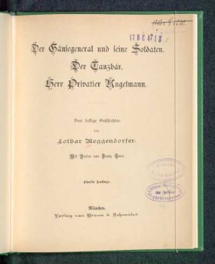 Der Gänsegeneral und seine Soldaten