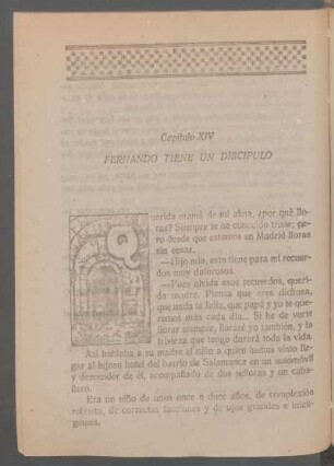 Capítulo XIV - Fernando tiene un discípulo