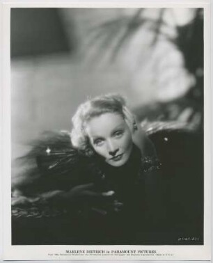 Marlene Dietrich (Los Angeles, 1934) (Archivtitel)