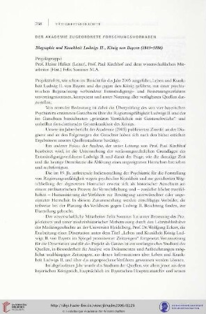 Biographie und Krankheit Ludwigs II., König von Bayern (1845-1886)